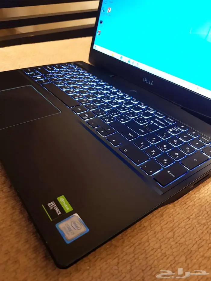 Gaming Dell Laptop ديل لابتوب العابG3-إنتل كور i7 - الرام 16 8