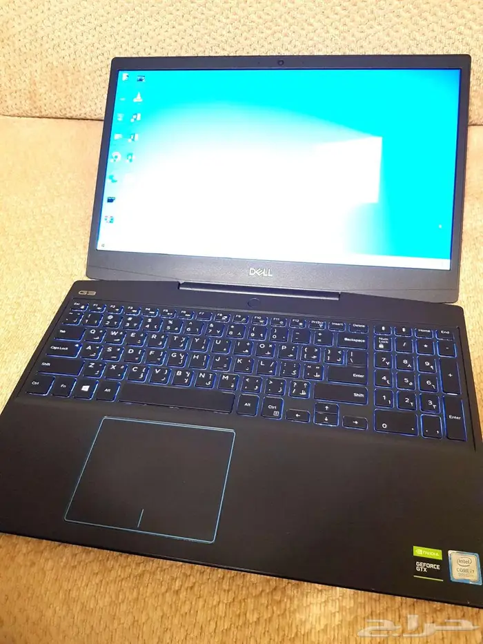 Gaming Dell Laptop ديل لابتوب العابG3-إنتل كور i7 - الرام 16 2