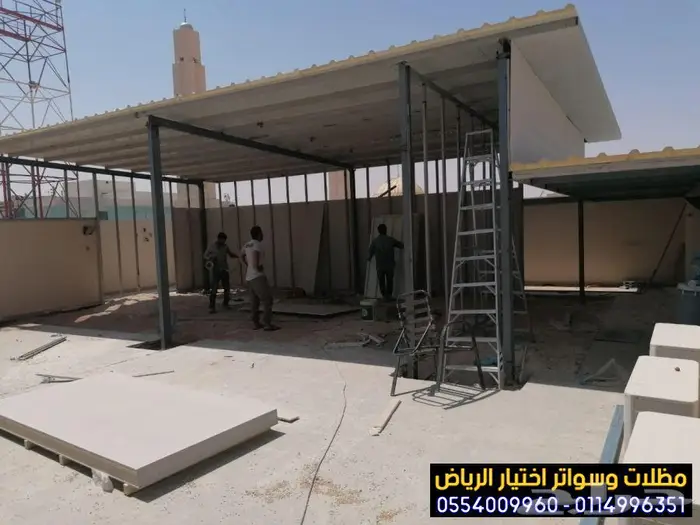 تركيب ساندوتش بانل للغرف والملاحق والمباني بافضل الاسعار 12