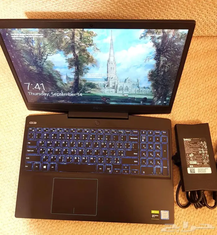 Gaming Dell Laptop ديل لابتوب العابG3-إنتل كور i7 - الرام 16 0