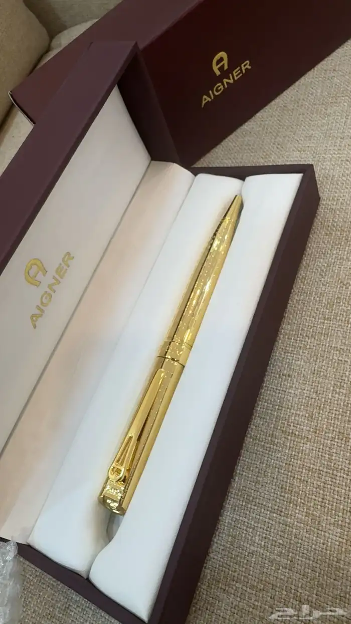 قلم ذهبي من ماركة اقنر الاصليه 0