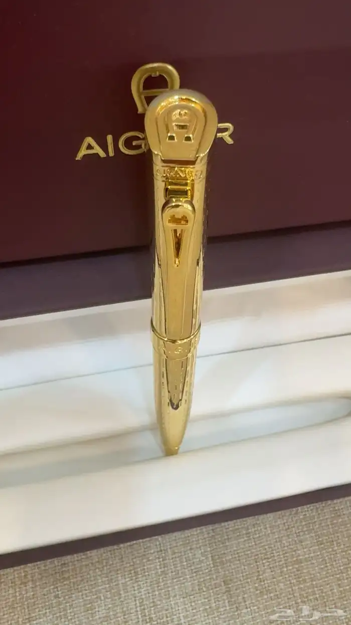 قلم ذهبي من ماركة اقنر الاصليه 2