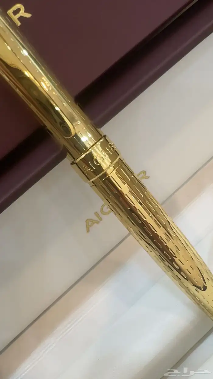 قلم ذهبي من ماركة اقنر الاصليه 1