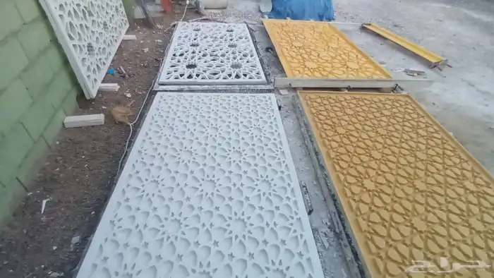 قوالب ديكورات خارجيه للبيع فيبركلاس و سلكون حول 200 غالب 1