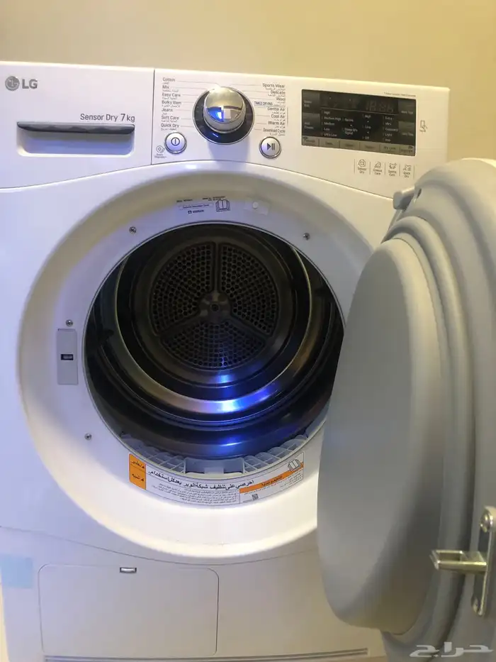 نشافة مجفف 7 كيلو شركة LG للبيع 0