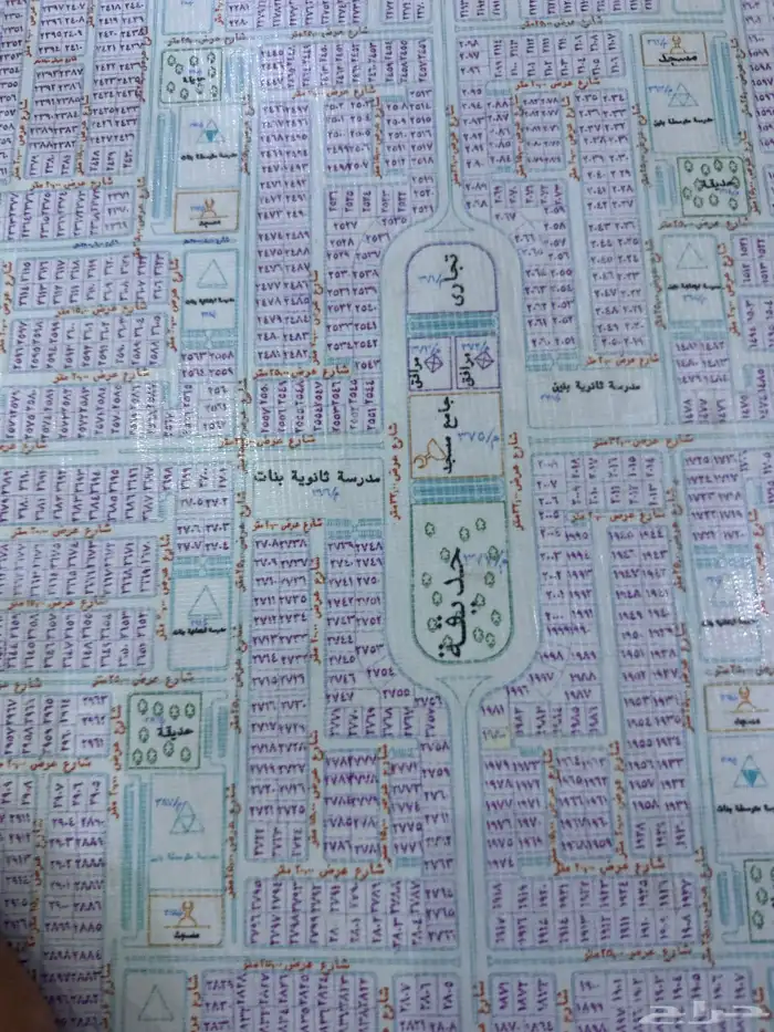 ارض للبيع مخطط ولي العهد 9 ب 0