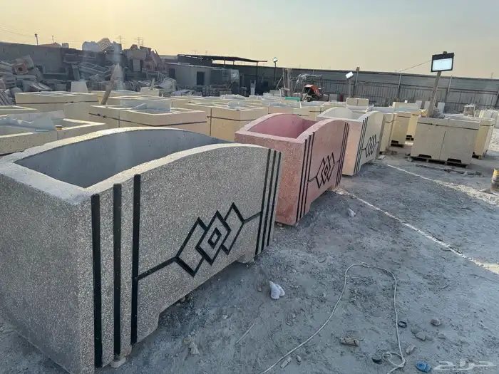 منتجات خرسانة كراسي أحواض جميع أنواع الخرسانة 5