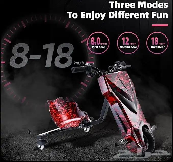 سكوتر دريفت بالحجم الكبير وببطارية بقوة 36V - سكوتر درفت 19