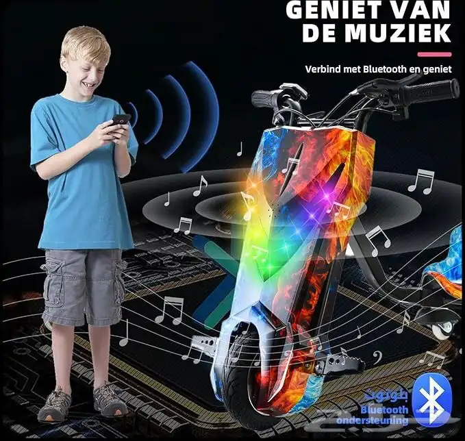 سكوتر دريفت بالحجم الكبير وببطارية بقوة 36V - سكوتر درفت 14