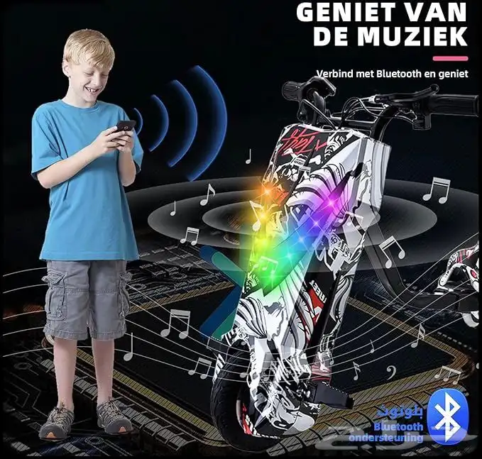 سكوتر دريفت بالحجم الكبير وببطارية بقوة 36V - سكوتر درفت 8