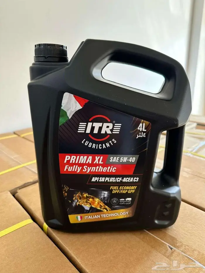 زيت ITR التقنية الإيطالية 5W40 SN C3 DPF تخليقي بالكامل 11