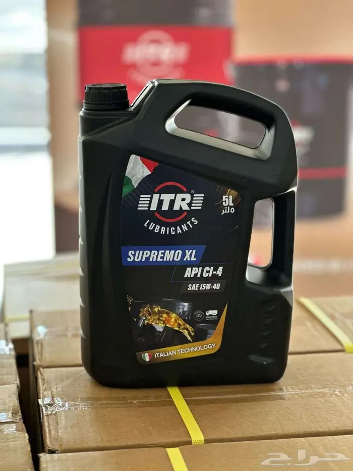 زيت ITR التقنية الإيطالية 5W40 SN C3 DPF تخليقي بالكامل 5