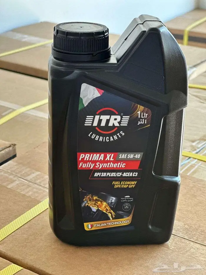 زيت ITR التقنية الإيطالية 5W40 SN C3 DPF تخليقي بالكامل 9