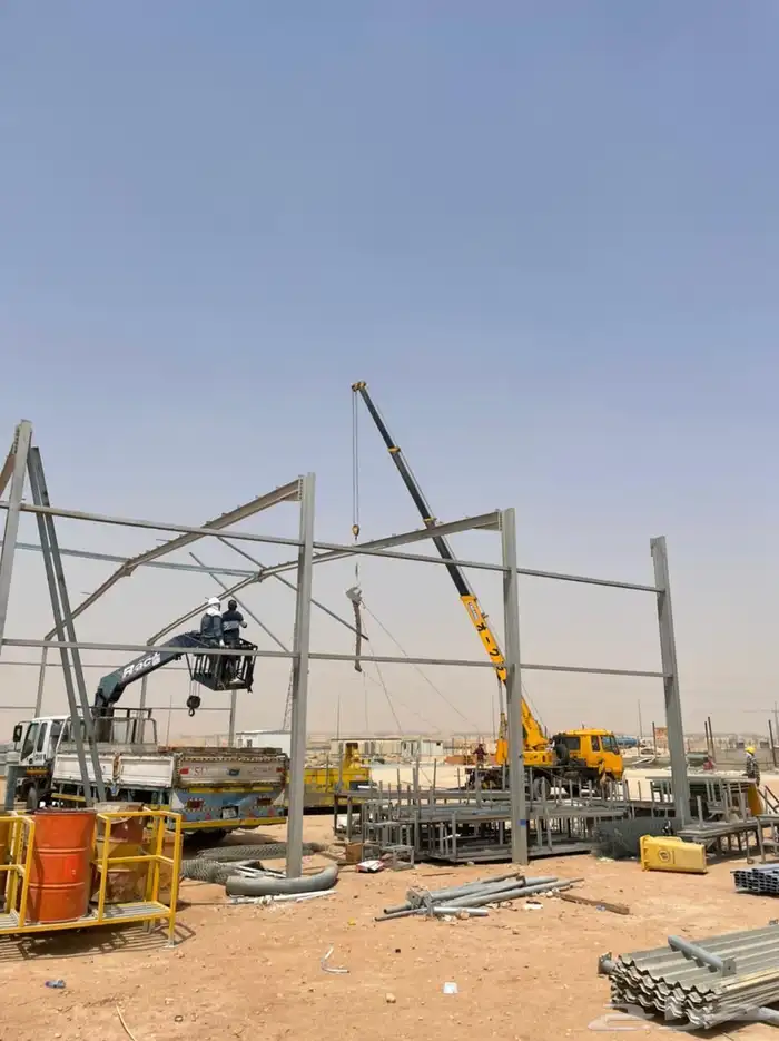 ورشة حدادة للسواتر والمضلات والهناجر 0