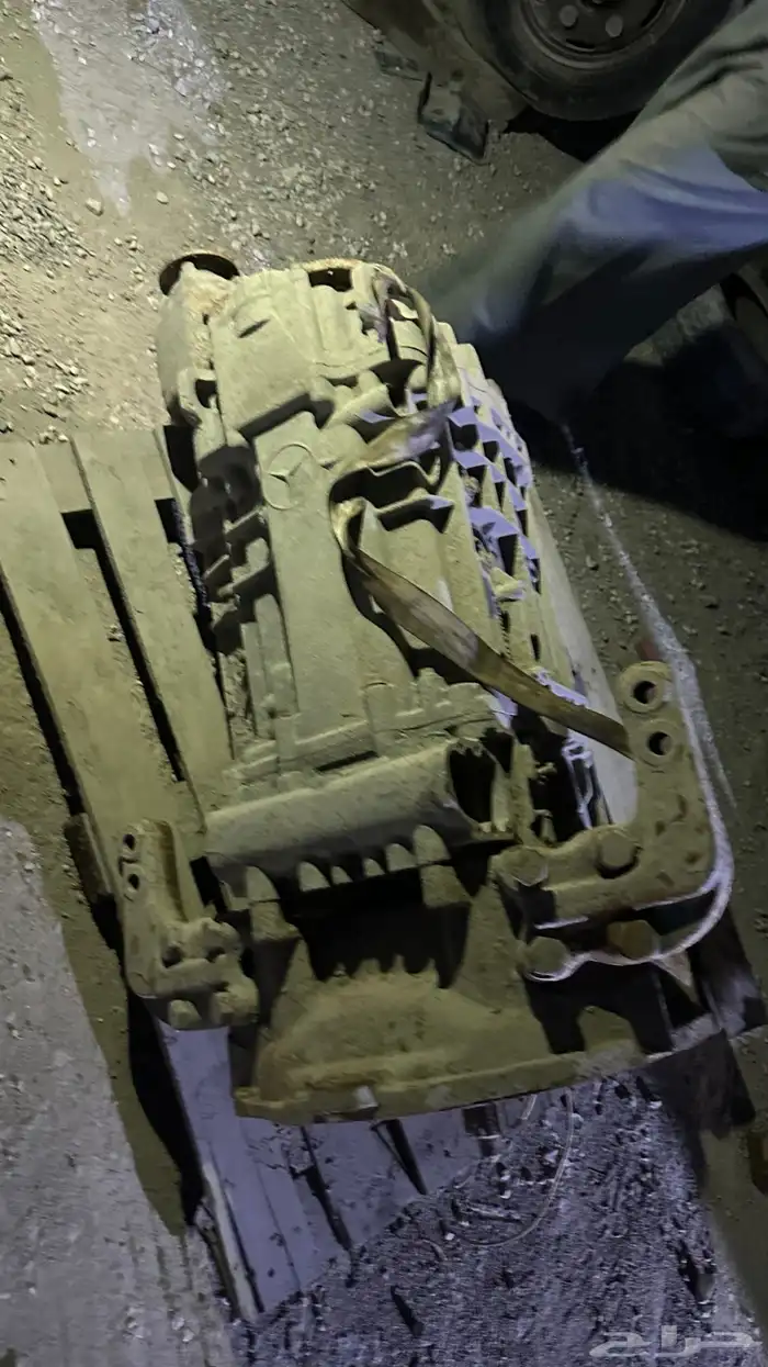 قير البي المنيوم جفاليه قطع غيار يحتاج توضيب موديل 91 1