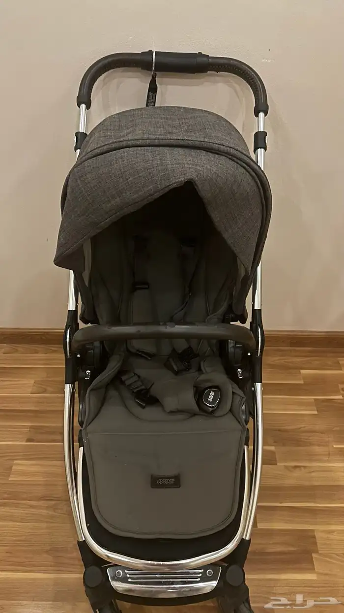 عربه اطفال ماماز اند باباز (رمادي-بني) 2