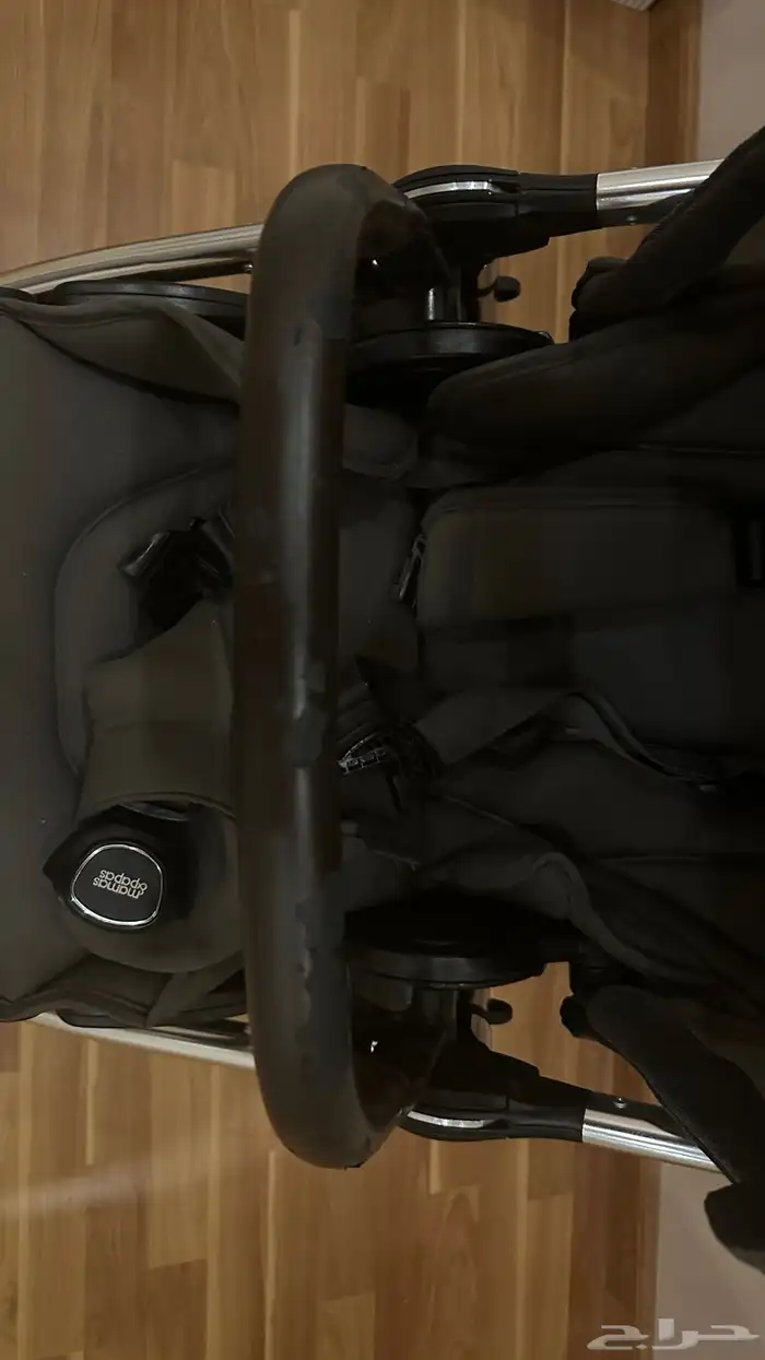 عربه اطفال ماماز اند باباز (رمادي-بني) 4