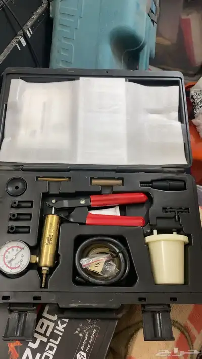 معدات طرمبه بنزين كامله جديده 2