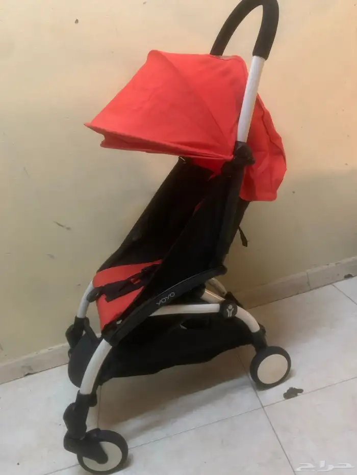عربةاطفال فاخرة ميما زاري شبه جديدةوستوكي ويويو ودونا 12