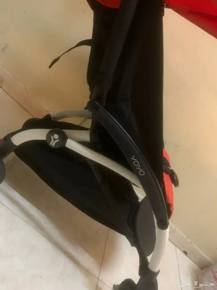 عربةاطفال فاخرة ميما زاري شبه جديدةوستوكي ويويو ودونا 13