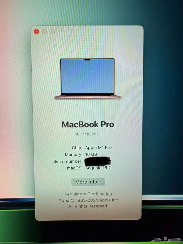 ماك بوك برو 16 انش macbook pro 2021 3