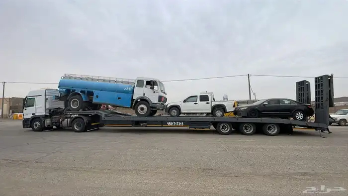 لوبد اسبشل مكره سحب لنقل الباصات والكرفانات والمعدات 2