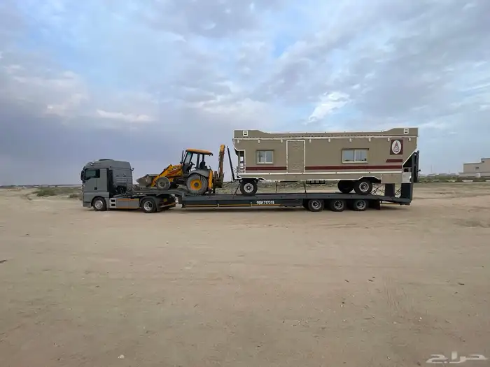 لوبد اسبشل مكره سحب لنقل الباصات والكرفانات والمعدات 0