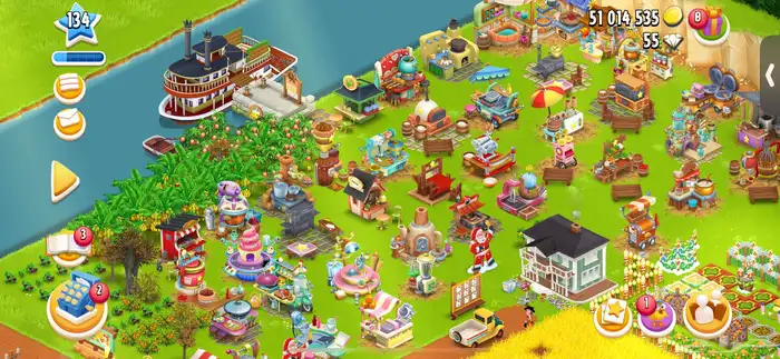مزرعة في هاي داي hay day مستوى 134 2