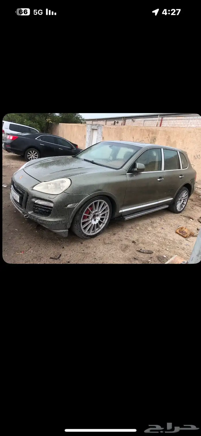 للبيع قطع غيار بورش كايين 2008GTSيوجد شحن للمناطق 4