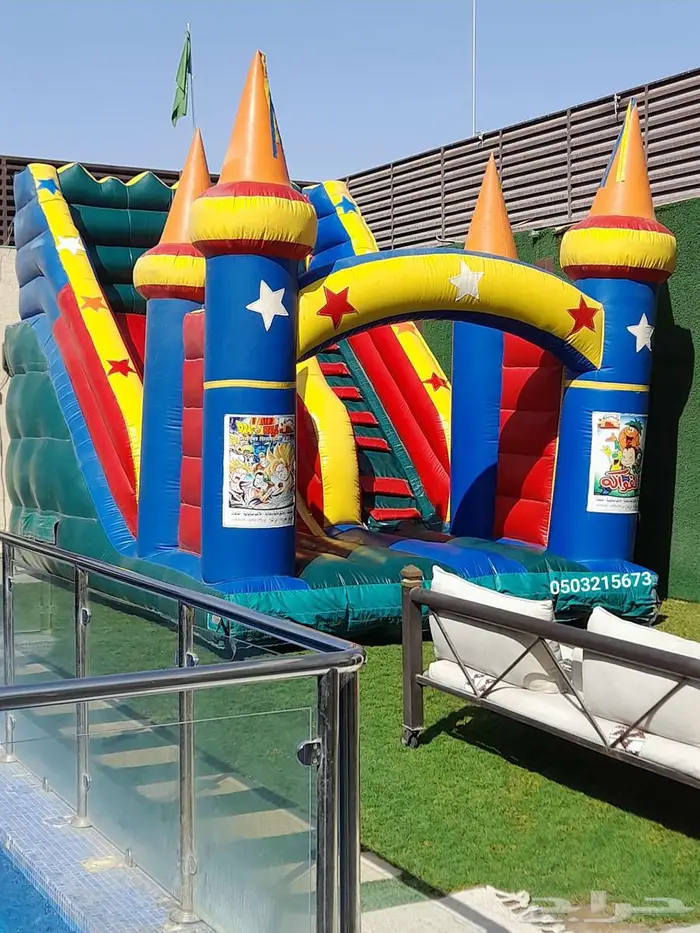 نطيطه اجار نطيطات زحليقه ملعب صابوني في الرياض 8