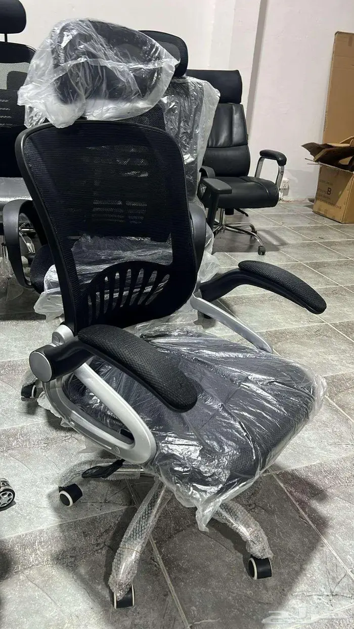 كراسي دوارة شبكية للمكتب والمنزل تبدأ أقل من 350 ريال 5