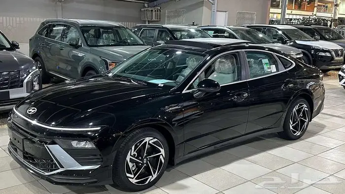 هونداي سوناتا سمارت وكومفورت 2025 اسود داخلى جملى 3