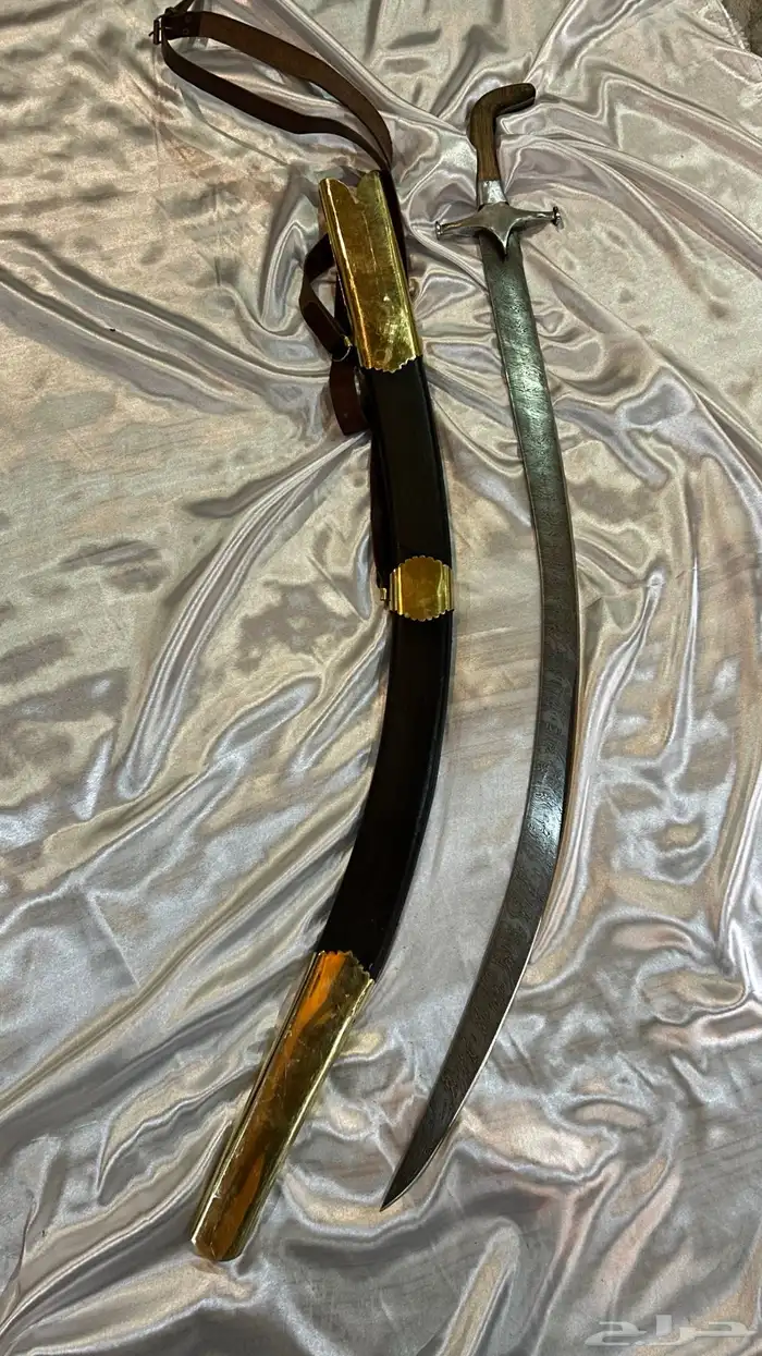 سيف دمشقي حديث اسد الله جوهر سيف عربي سيف سيوف سكين تراث 0