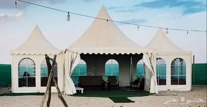 خيمة أوربية ثلاث اكواخ 0