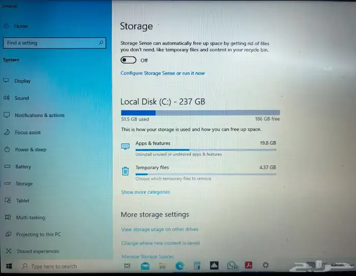 لابتوب Core i5 acer 5