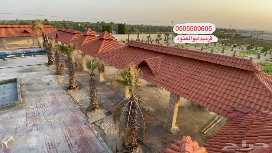 حداده هناكر اسطبلات خيول مستودعات قرميد 42