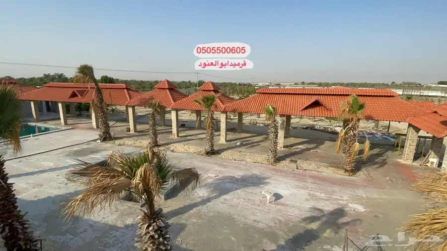 حداده هناكر اسطبلات خيول مستودعات قرميد 35