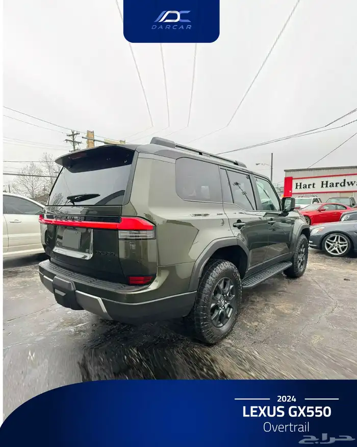 LEXUS GX550 Overtrail 2024 3