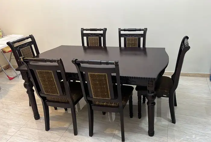 طاولة 6 كراسي 0