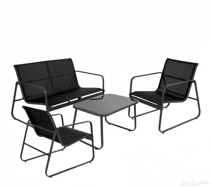 - الجلسة مكونة 3 كراسي وطاولة 6