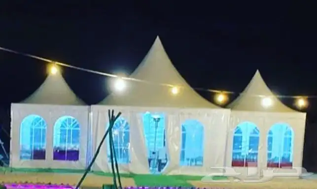 خيمة أوربية ثلاث اكواخ 1