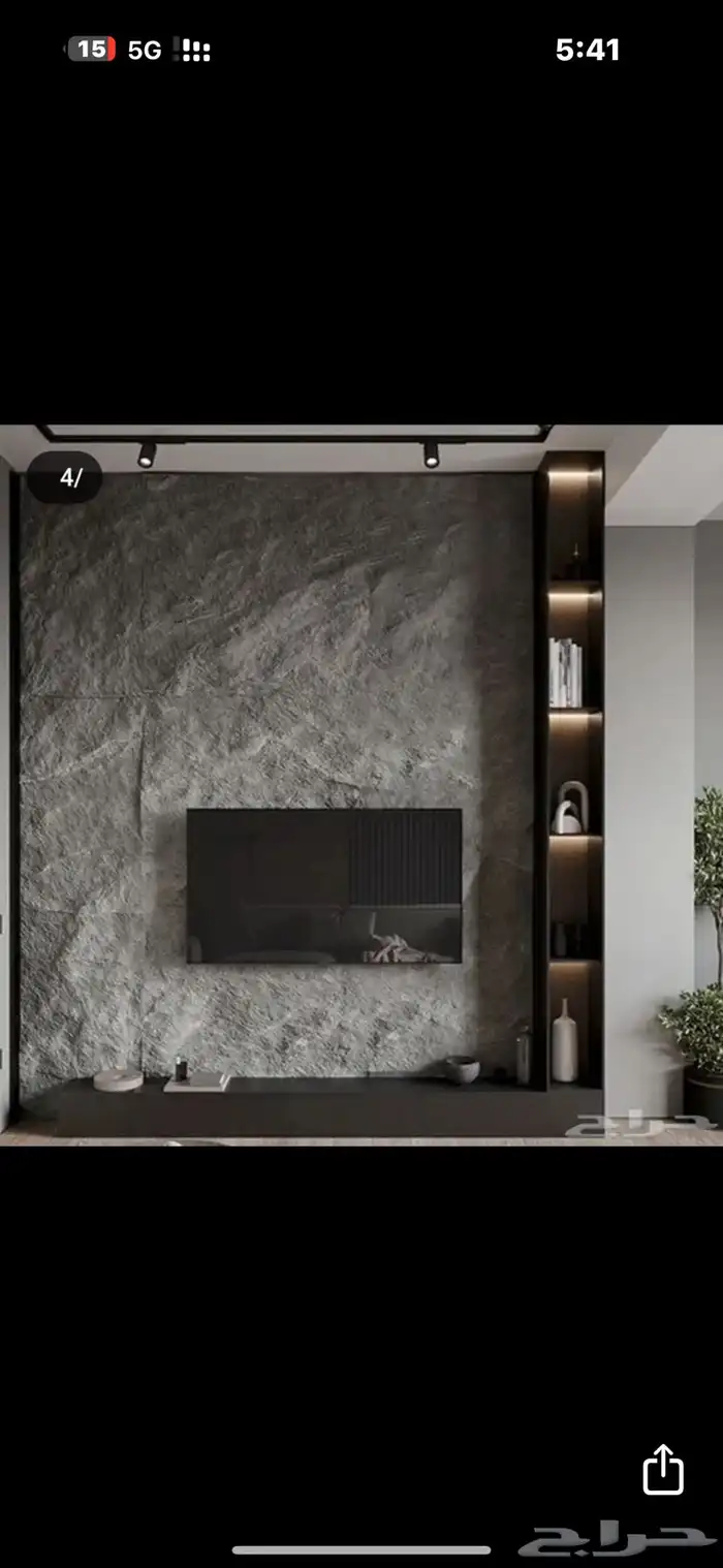 تصميم واجهات شاشات بديل خشب شيبورد فوم 11