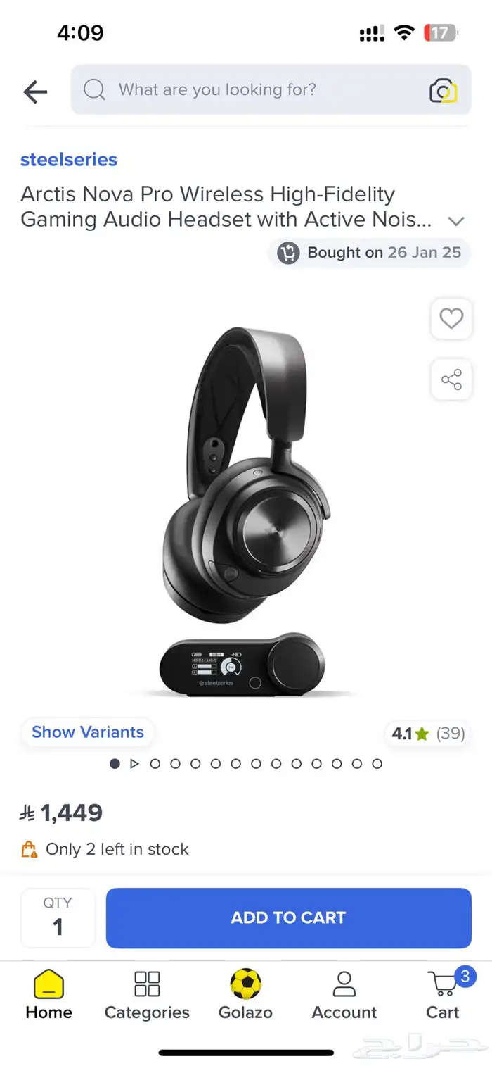 Steelseries arctis nova pro wireless (new) 5
