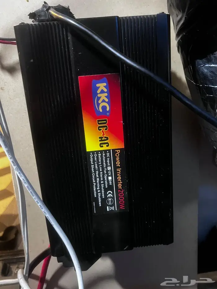 KKC محول 2000W طاقه منDC بطاريات الى AC تيار متردد 0