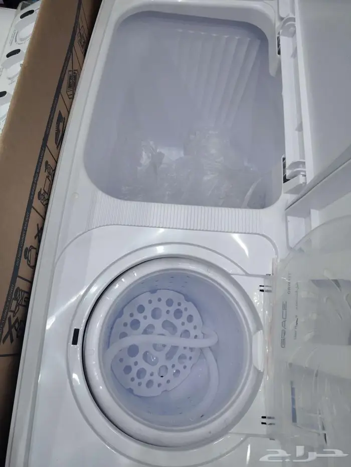 غسالة جريس 8.5 كيلو موديل 12 حوضين 1