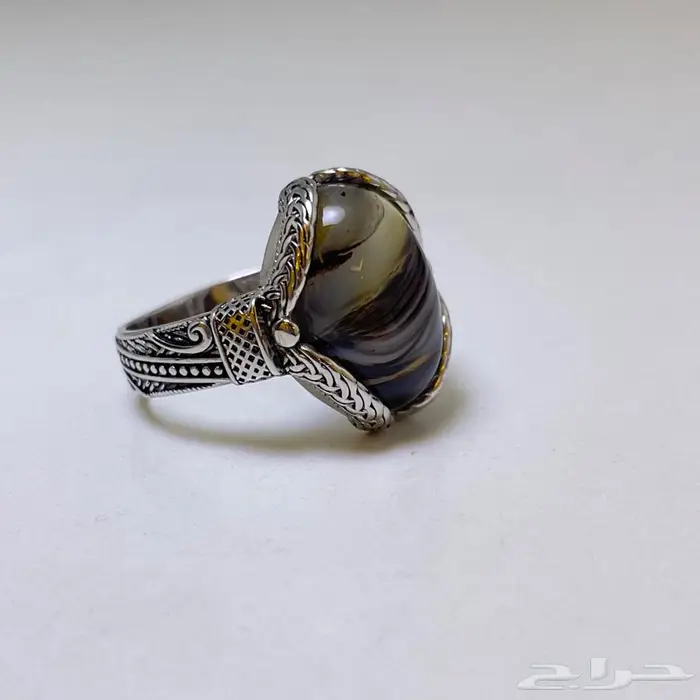 خاتم عقيق مميز 1