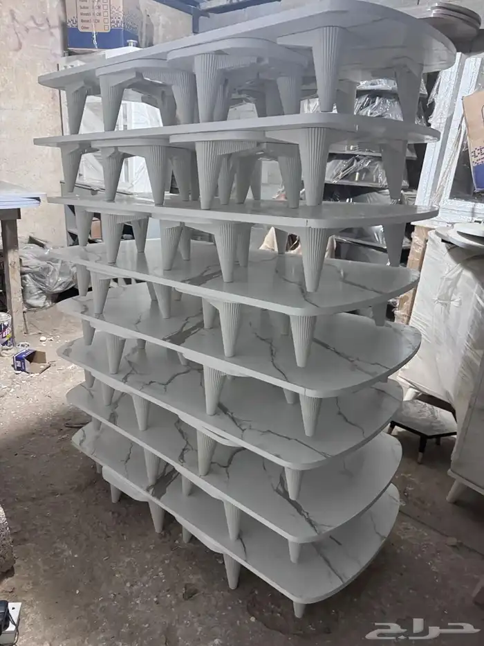 طقم طاوله ارضي و طاوله تلفزيون 3