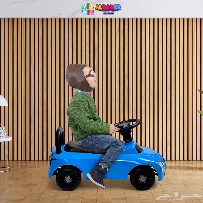 سيارة دف للأطفال بمؤثرات موسيقية وأضواء وبتصميم لكزس المميز 5