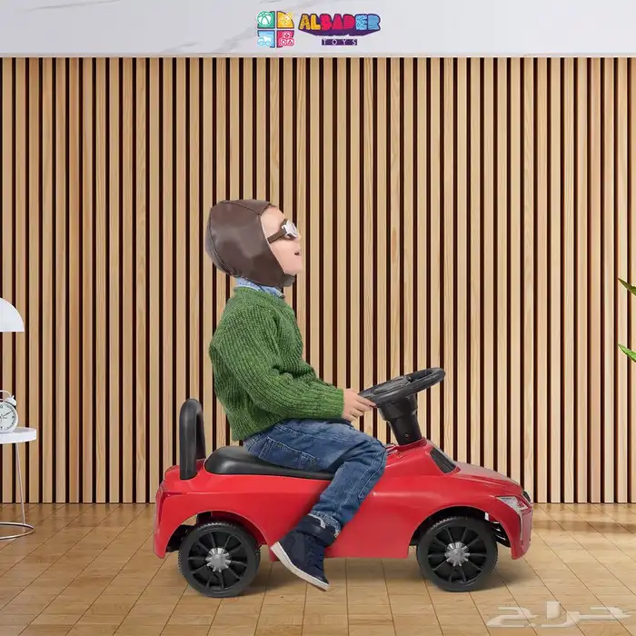 سيارة دف للأطفال بمؤثرات موسيقية وأضواء وبتصميم لكزس المميز 11