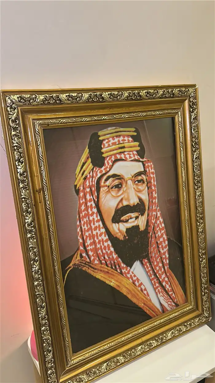 لوحة الملك عبدالعزيز رحمة الله عليه 0